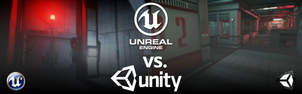 UnityとUnreal Engine 4のイメージ